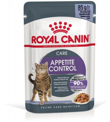 Royal Canin Appetite Control Care для контроля выпрашивания корма, кусочки в желе